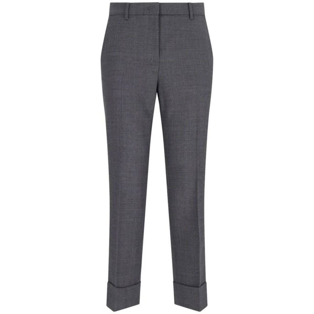 Incotex Women Tapered Wool Trousers